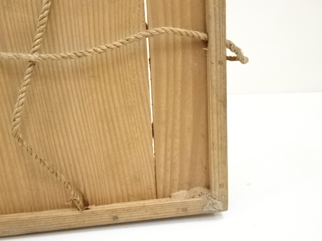  釜師　高木治良兵衛造　中爪風炉五徳（共箱）